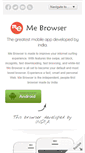 Mobile Screenshot of mebrowser.com